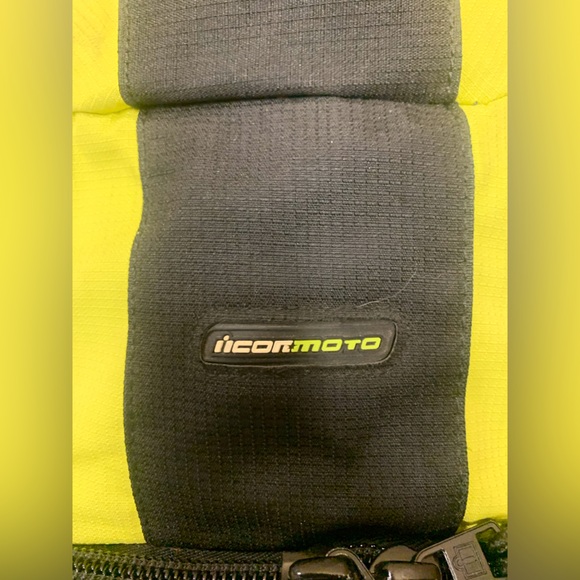 Icon Moto Mil-Spec Motorcycle Riding Backpack Bright Yellow - Picture 8 of 17